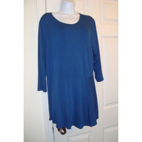 Vince Camuto Sapphire Top Tunic 2X - Picture 2 of 7